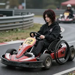 bloodborne kart driving wheelchair