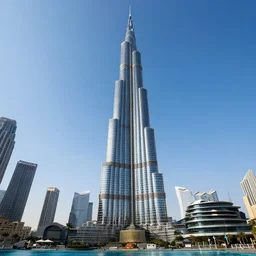 burj khalifa in the style of friedensreich hundertwasser, concept art, 4 k masterpiece