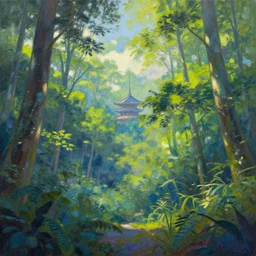 scenery artwork, scene beautiful, light!! light essential japan world japan and nature vegetation with daylight, surrealism oil on canvas, artstation!! pixiv!! dream scenery, quality astral projection render, nier automata concept art, vaporwave textures