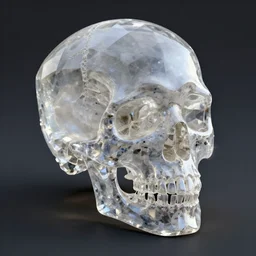 3d model crystal skull