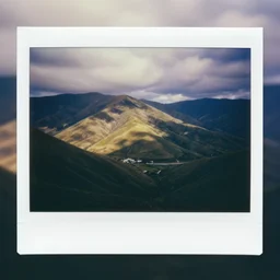 a Polaroid of me