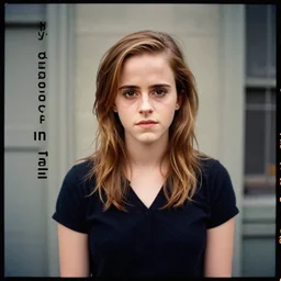 photo, emma watson, film still from my daughter is in jail ( 2 0 1 9 ), kodak ektachrome 1 2 0, 2 6 mm,