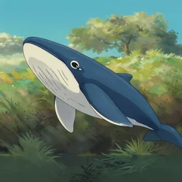 studio ghibli flying whale