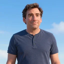 steve carell as a pixar disney character from up ( 2 0 0 9 ), unreal engine, octane render, 3 d render, photorealistic