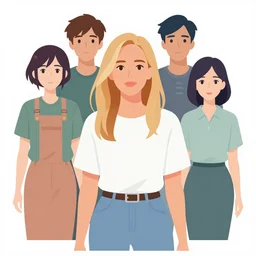 kelly ripa, clean cel shaded vector art. shutterstock. behance hd by lois van baarle, artgerm, helen huang, by makoto shinkai and ilya kuvshinov, rossdraws, illustration.