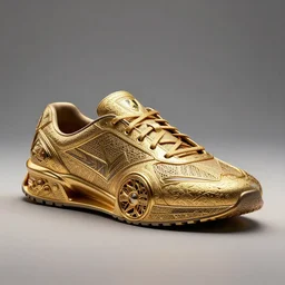sneakers in the shape of the lamborghini huracan, studio shot, studio lighting, bokeh, sharp focus, digital art, trending on artstation, behance, octane render, unreal engine 5, intricate, ornate, hyper realism, 1 0 0 mm