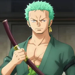 Roronoa Zoro, Arstation, 4K art