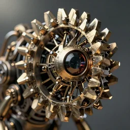 a close up of a machine made of teeth, concept art by giger, cgsociety, assemblage, trypophobia, greeble, grotesque