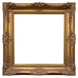 beautiful art frame, gaudy, large intricate details