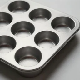 a non-euclidean brownie pan, photo realistic, Raytracing, realistic reflections, HD, 4k, 8k, soft lighting