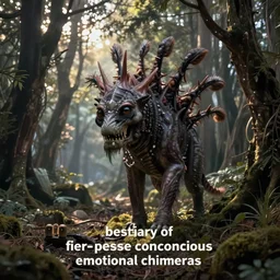 uncanny freaky bestiary of repressed unconscious emotional chimeras