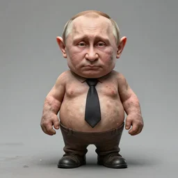 putin looklike dwarf!!, pathetic, despicable, dirty, lepra, full - body, symmetric!!, 4 k full hd,