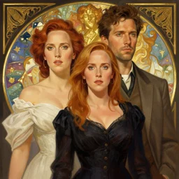 lindsey pelas as gillian anderson the president of united states, digital painting, artstation, concept art, sharp focus, illustration, art by artgerm and greg rutkowski and alphonse mucha