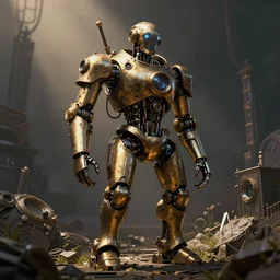 steampunk robot