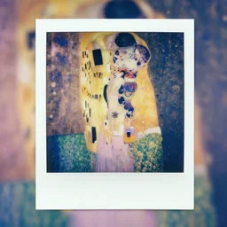a girl in a room, old polaroid by goya, by klimt, digital painting, strong lights, flat colors, pastel colors,
