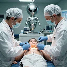 roswell alien autopsy, high quality, high resolution