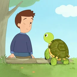 Verne from over the hedge, turtle from over the hedge