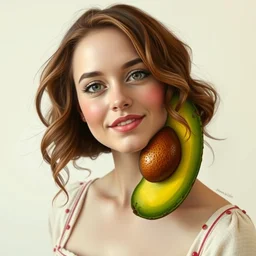 portrait of emma watson as an avocado < : emmacado : 1 0 0 8 9 8 1 3 4 2 1 6 5 4 0 1 6 5 0 >