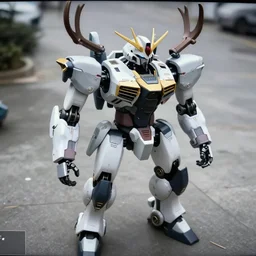 security camera footage of a deer robot mecha