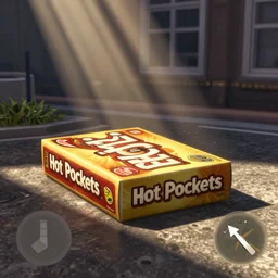 box of Hot Pockets in GTA V, gameplay screenshot