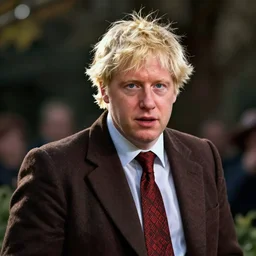 Boris Johnson as the Scarecrow from the wizard of oz