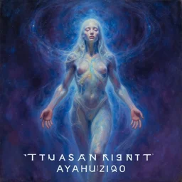 transcendent sacred spaceman, astral spirit space journey in oil painting, ayahuasca, trending on artstation, award winning, emotional, highly detailed ethereal surrealist art