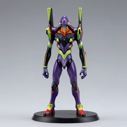 Shinji Ikari EVA suit QPosket figurine, studio photo