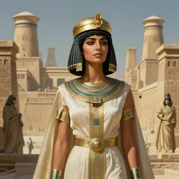 A high class elite well dressed sumerian woman in a major Mesopotamian city, highly detailed, digital painting, artstation, concept art, sharp focus, illustration, cinematic lighting, art by artgerm and greg rutkowski and alphonse mucha diffuse lighting, fantasy, intricate, elegant, highly detailed, lifelike, photorealistic, digital painting, artstation, illustration, concept art, smooth, sharp focus, art by John Collier and Albert Aublet and Krenz Cushart and Artem Demura and Alphonse Mucha