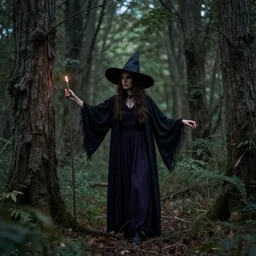 witch in the woods