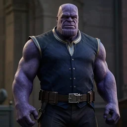 Thanos in an episode of Peaky Blinders