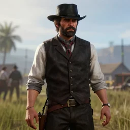 Niko Bellic in Red Dead Redemption 2