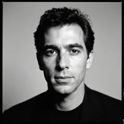 han solo portrait photographed by richard avedon. leica. 3 5 mm. kodak tri - x 4 0 0 tx
