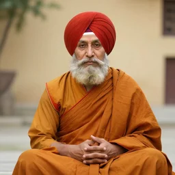 The Definition of Punjabi, Sanjay C as a monk