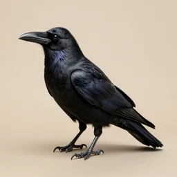 synthetic raven.