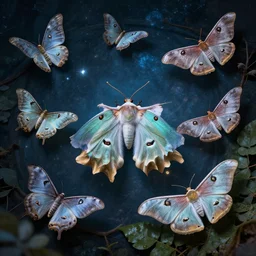 Celestial Moths, fantasy