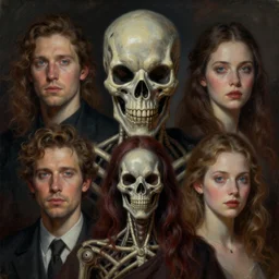 portrait, nightmare anomalies, terminator by dariusz zawadzki, kenneth blom, mental alchemy, james jean, pablo amaringo, naudline pierre, contemporary art, hyper detailed