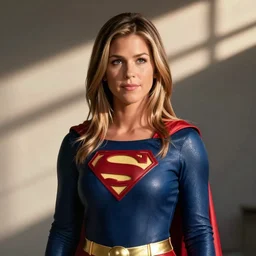 young jennifer aniston as supergirl