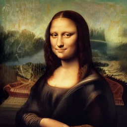 mona lisa without a head, no head, without a head, headless, no head, no face, no nose, no eyes, no ears, no head, headless