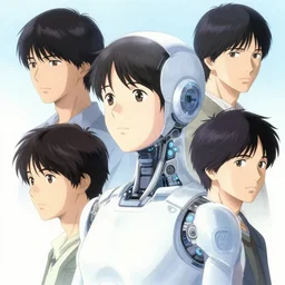 a dreamy manifestation of james camerons thoughts about artificial intelligence, beautiful, by takehiko inoue and kim jung gi and hiroya oku, by thomas kinkade and greg rutkowski and ilya kuvshinov, masterpiece illustration, ultrarealistic, perfect face and anatomy, golden ratio