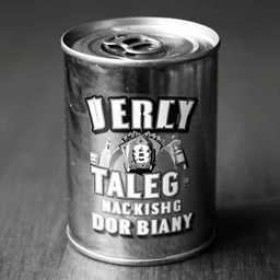 black and white jerry can