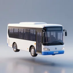 floating bus, digital art, cosmic, 3 d high definition, trending on art station, photorealistic, high resolution, 8 k, octane, hyper detailed, insane details, intricate, elite, ornate, elegant trend, highly detailed and intricate, sharp focus, photography, unreal engine