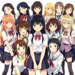 too many anime girls