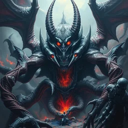 vibrant muted colors, still of a [ lovecraftian demon infested ] [ spawn ], by arthur adams, by tom bagshaw, by henry asencio, by kikuchi hideyuki, by albert bierstadt,, visual novel, ink, wall decal, cinematic, insanely detailed and intricate, hypermaximalist, elegant, ornate, hyper realistic, super detailed