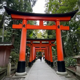 japanese torii shrine