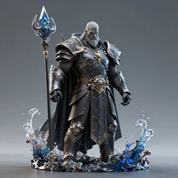 fluid simulation of a lich king