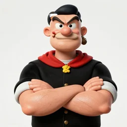 popeye as real human, hd, metahuman