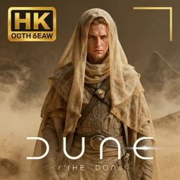 Michael Whelan art directs Dune, veil in the dust, photorealistic, 3d render, award winning render, unreal engine, octane render, studio lighting, 8k, hd