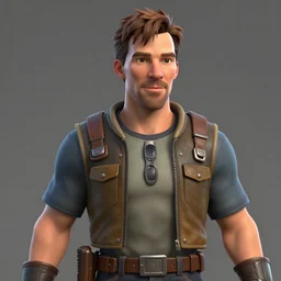 a screenshot of benedict cumberbatch in the video game team fortress 2. 3 d rendering. unreal engine. amazing likeness. very detailed. cartoon caricature