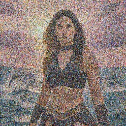 Mila Kunis wearing black choker, epic portrait of a very strong muscled Amazon heroine, sun beams across sky, pink golden hour, six-pack, stormy coast, elegant dolphins jumping from the water, intricate, highly detailed, shallow depth of field, epic vista, Ralph Horsley, Daniel F. Gerhartz, Artgerm, Boris Villajo, Lilia Alvarado