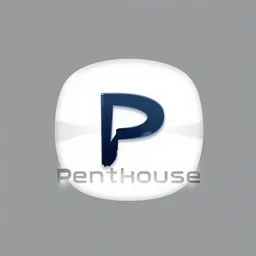 a logo for a programming business called penthouse